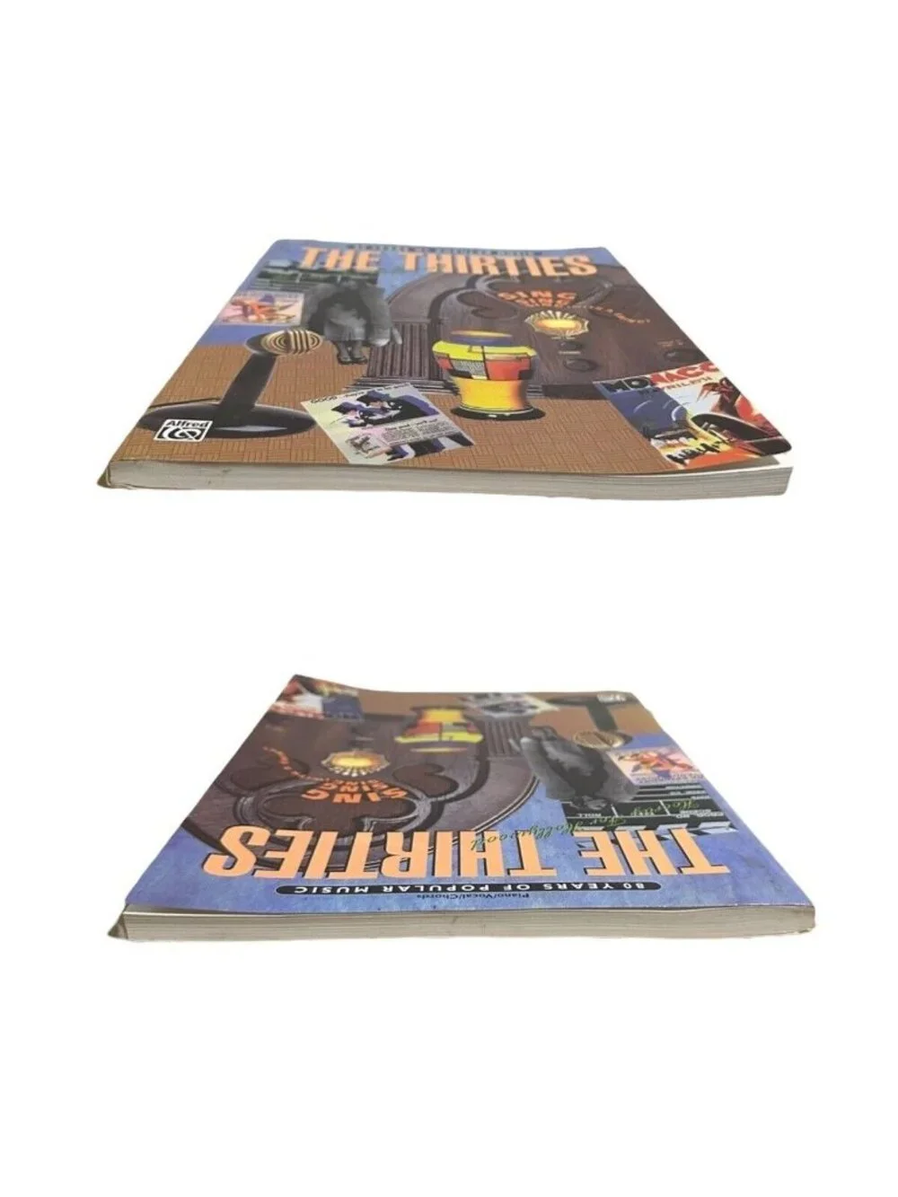 THE THIRTIES, 80 YEARS OF POPULAR MUSIC SHEET MUSIC BOOK